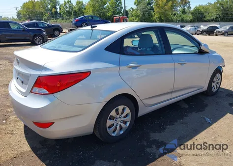 2017 Hyundai Accent Se z USA, uszkodzony, nr VIN KMHCT4AE7HU341031